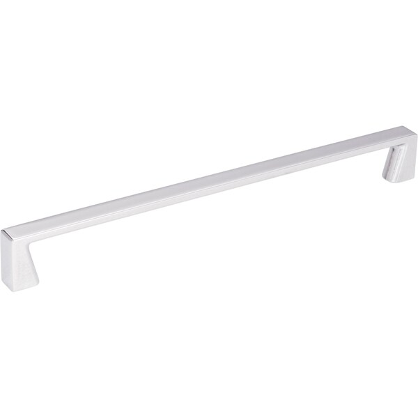 Jeffrey Alexander 224 mm Center-to-Center Polished Chrome Square Boswell Cabinet Pull 177-224PC - main